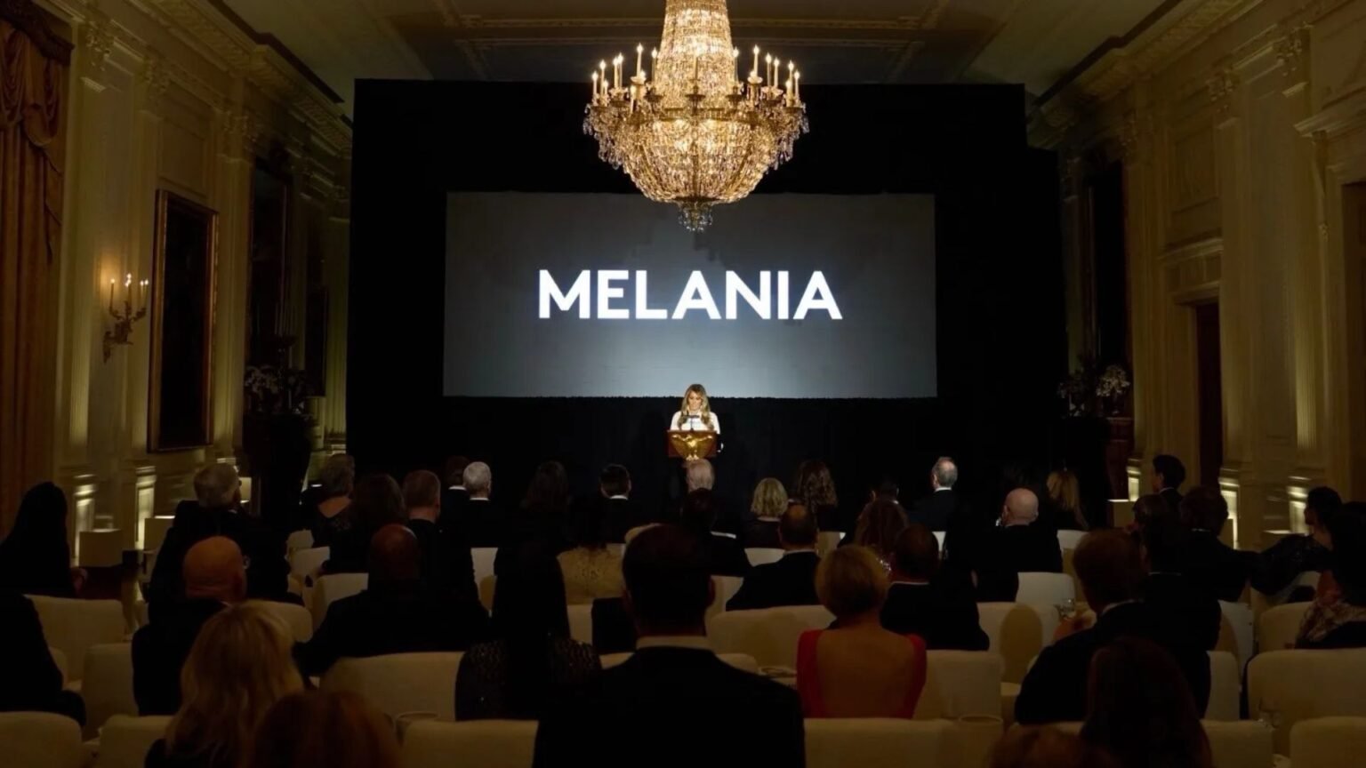 Screening at White House of Melania movie